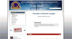 Desktop Screenshot of kviksz.hu